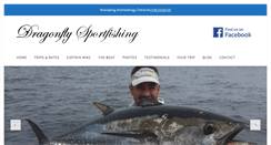 Desktop Screenshot of dragonflysportfishing.com